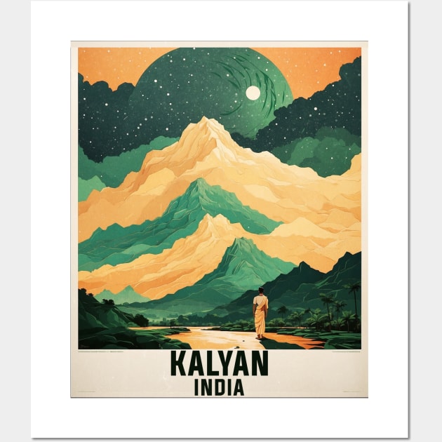 Kalyan India Vintage Tourism Travel Wall Art by TravelersGems